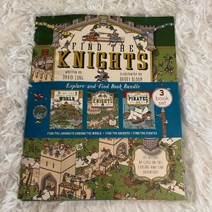 Seek and Find the Knights 3 Book Set